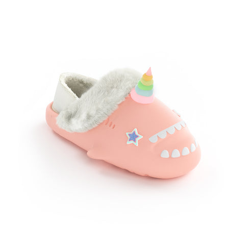 Sharkicks Pro - Inverno, Unicorno Occhi di Stella Blu, Tacco Coperto
